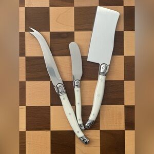Laguiole French Cheese Knives (Set of 3) NWT